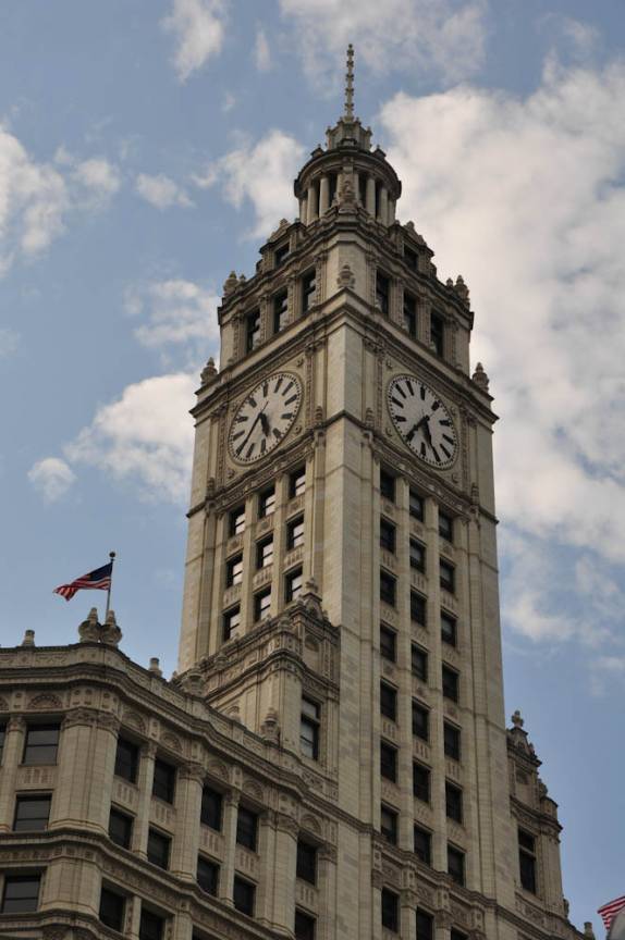 Prédio em Chicago, Illinois, nos Estados Unidos